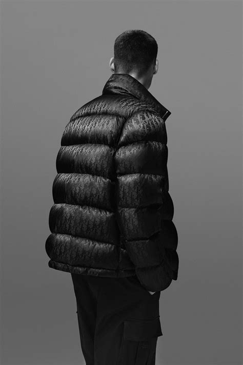 dior logo jacket mens|Dior puffer jacket men's.